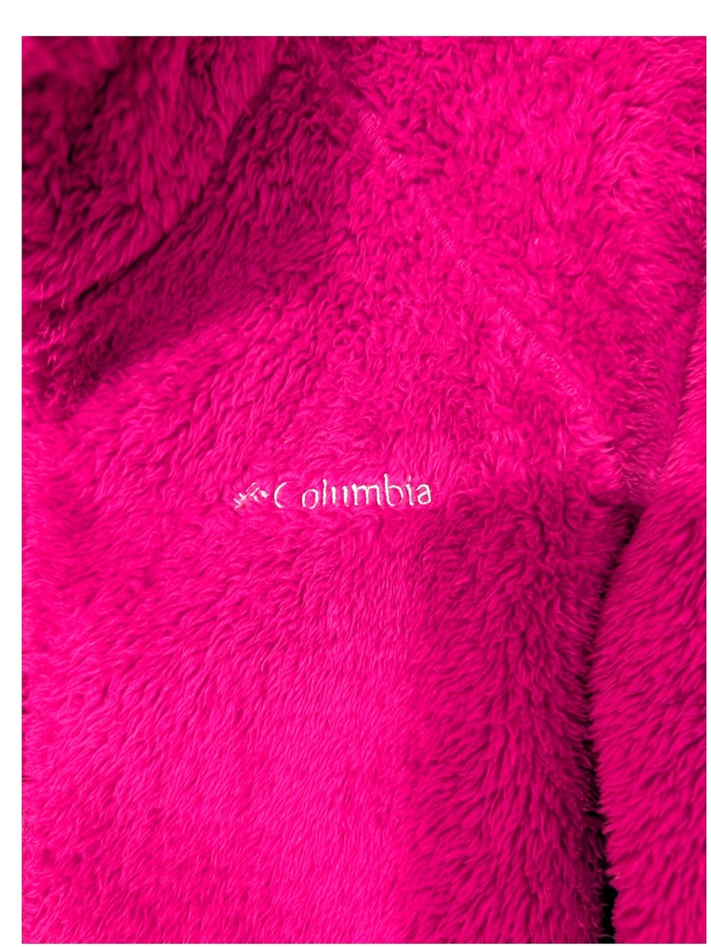 Women's Raspberry Teddy Jacket with Contrast Panels - Picture 8 of 12